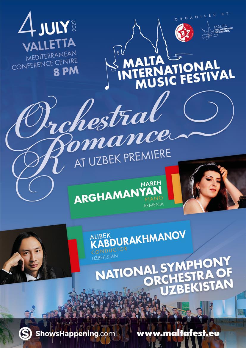 Orchestral Romance at Uzbek Premiere poster