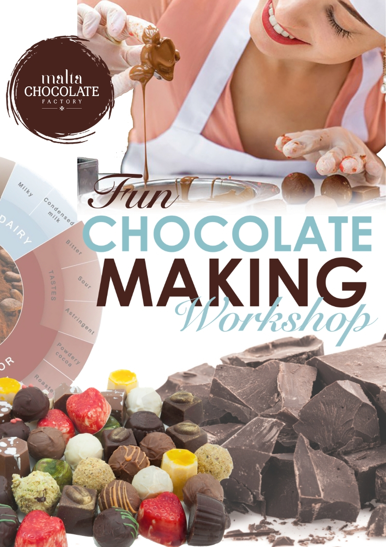 Fun Chocolate Making Workshop poster