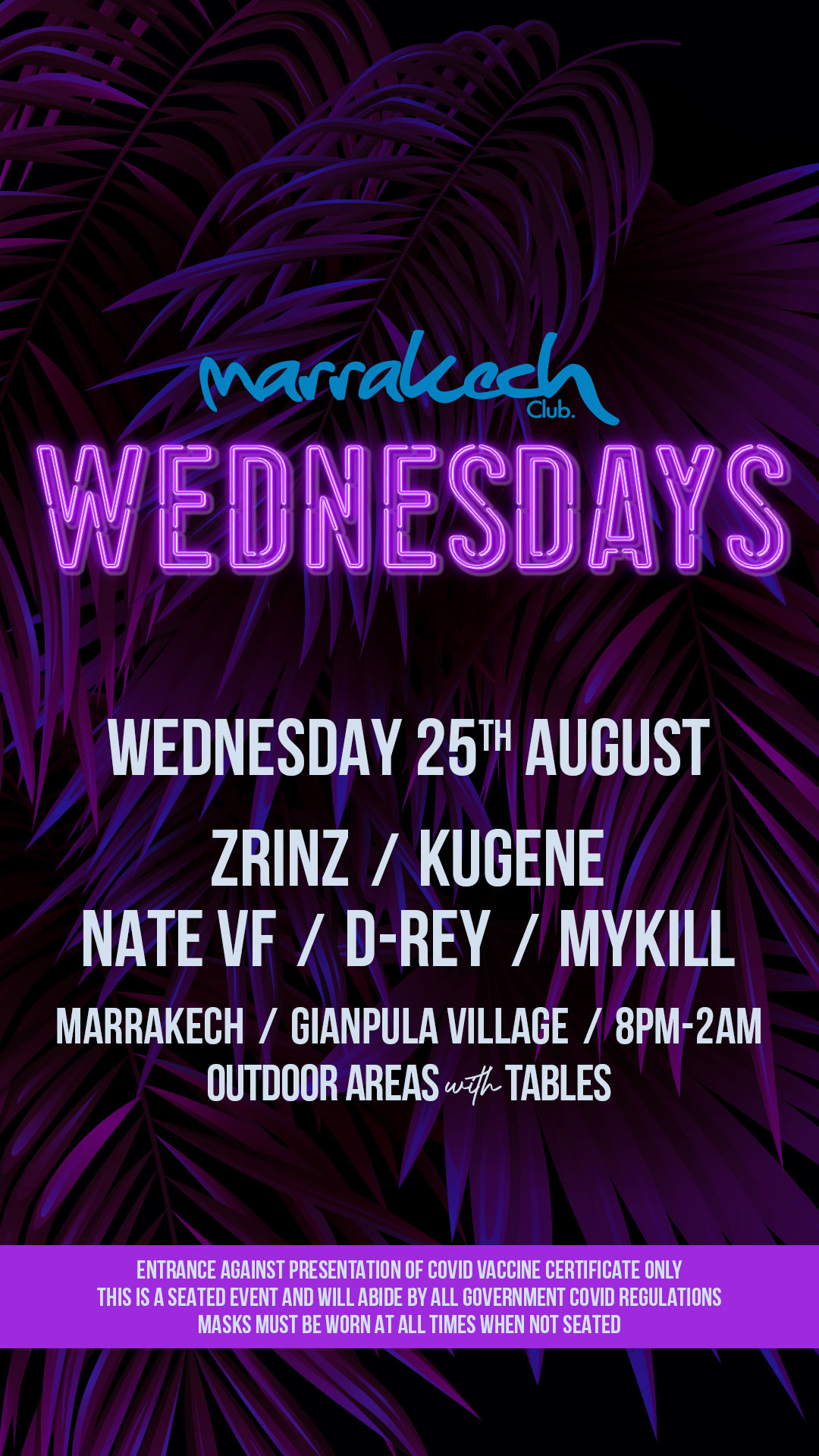 Marrakech Wednesdays poster