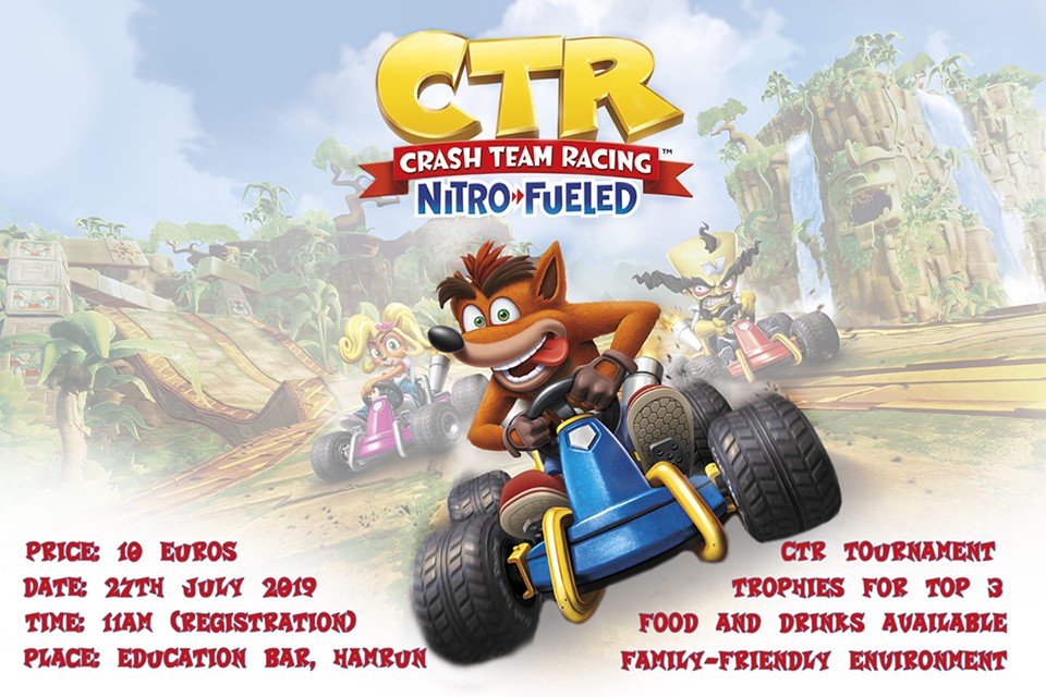 CTR Tournament poster