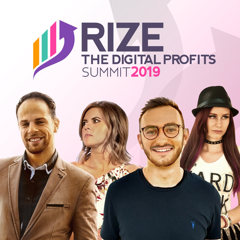 RIZE - The Digital Profits Summit 2019 poster