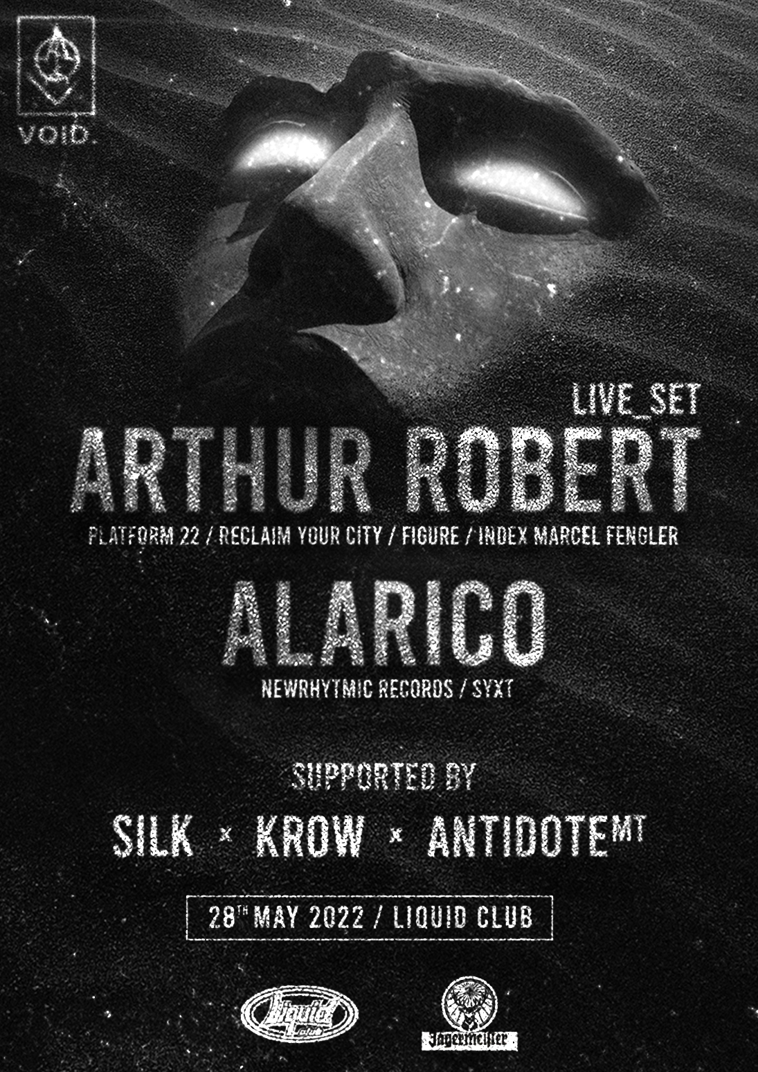 VOID // ALARICO // ARTHUR ROBERT (LIVE) poster