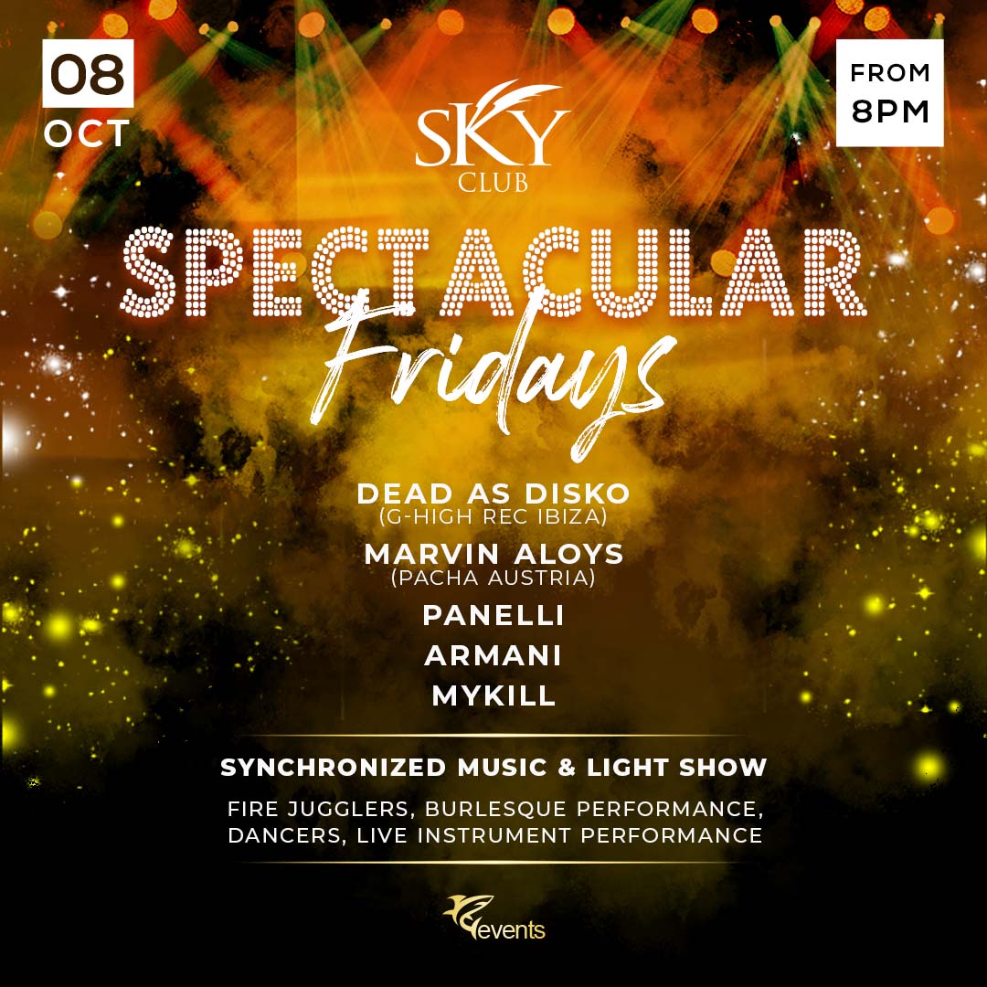 Spectacular Fridays past poster