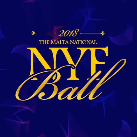 The Malta National NYE Ball 2018 poster
