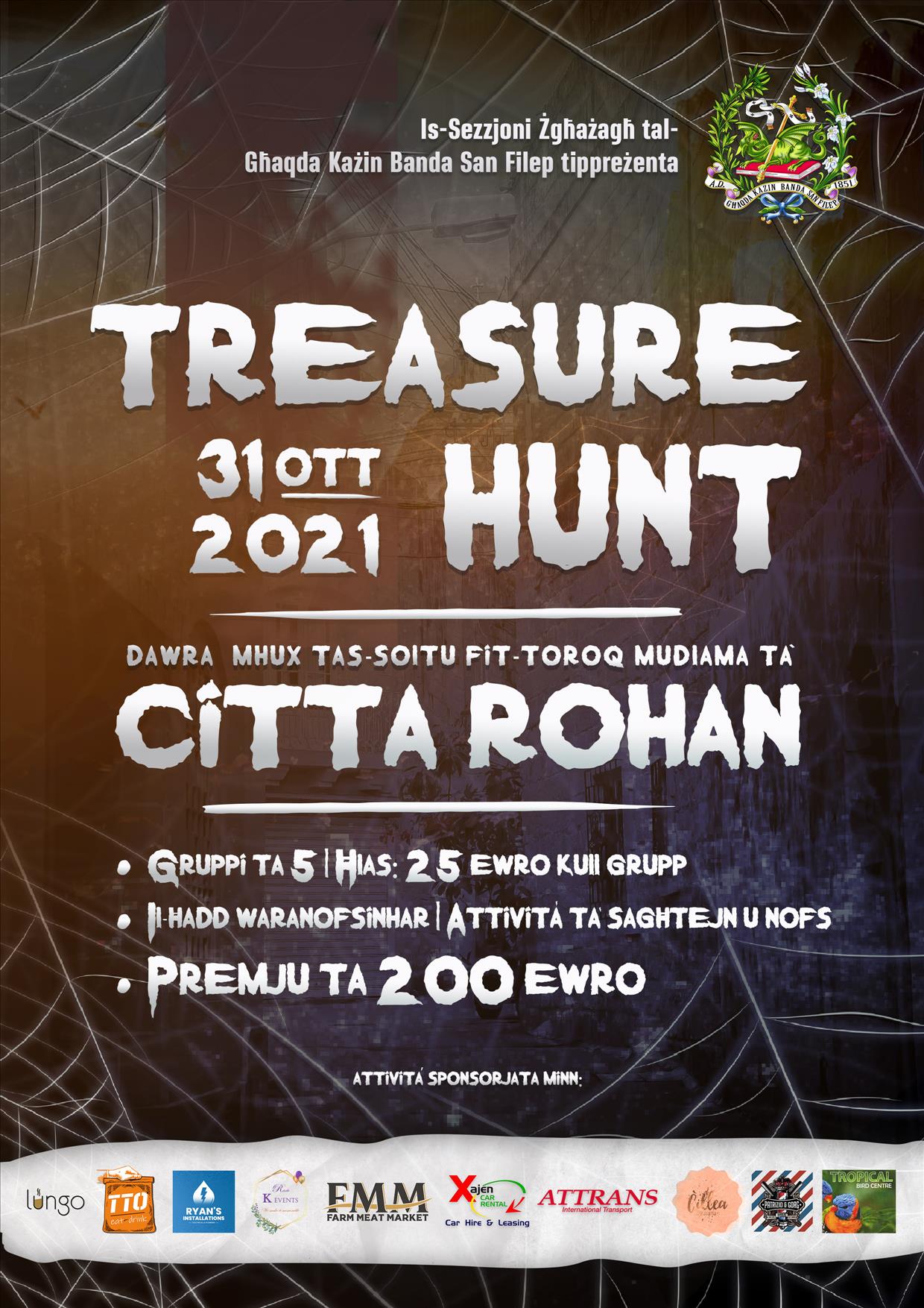 Città Rohan; The Treasure Hunt poster