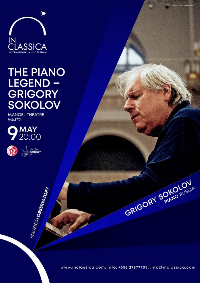 InClassica: THE PIANO LEGEND – GRIGORY SOKOLOV poster