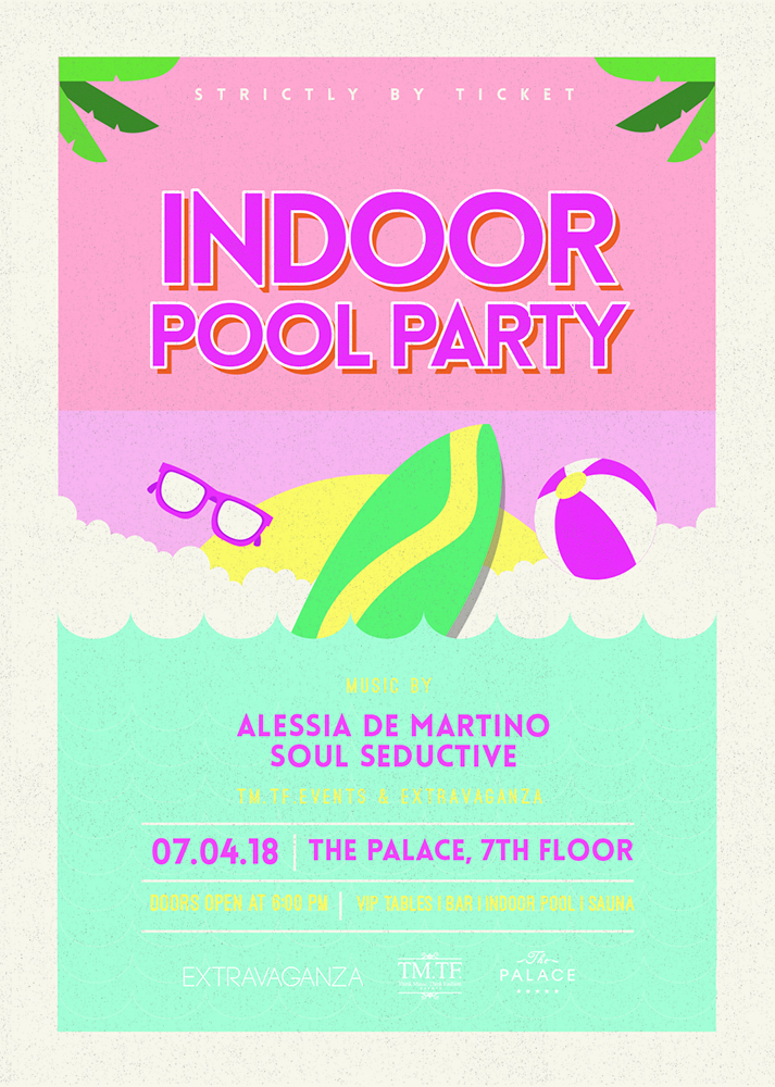 Indoor Pool Party poster