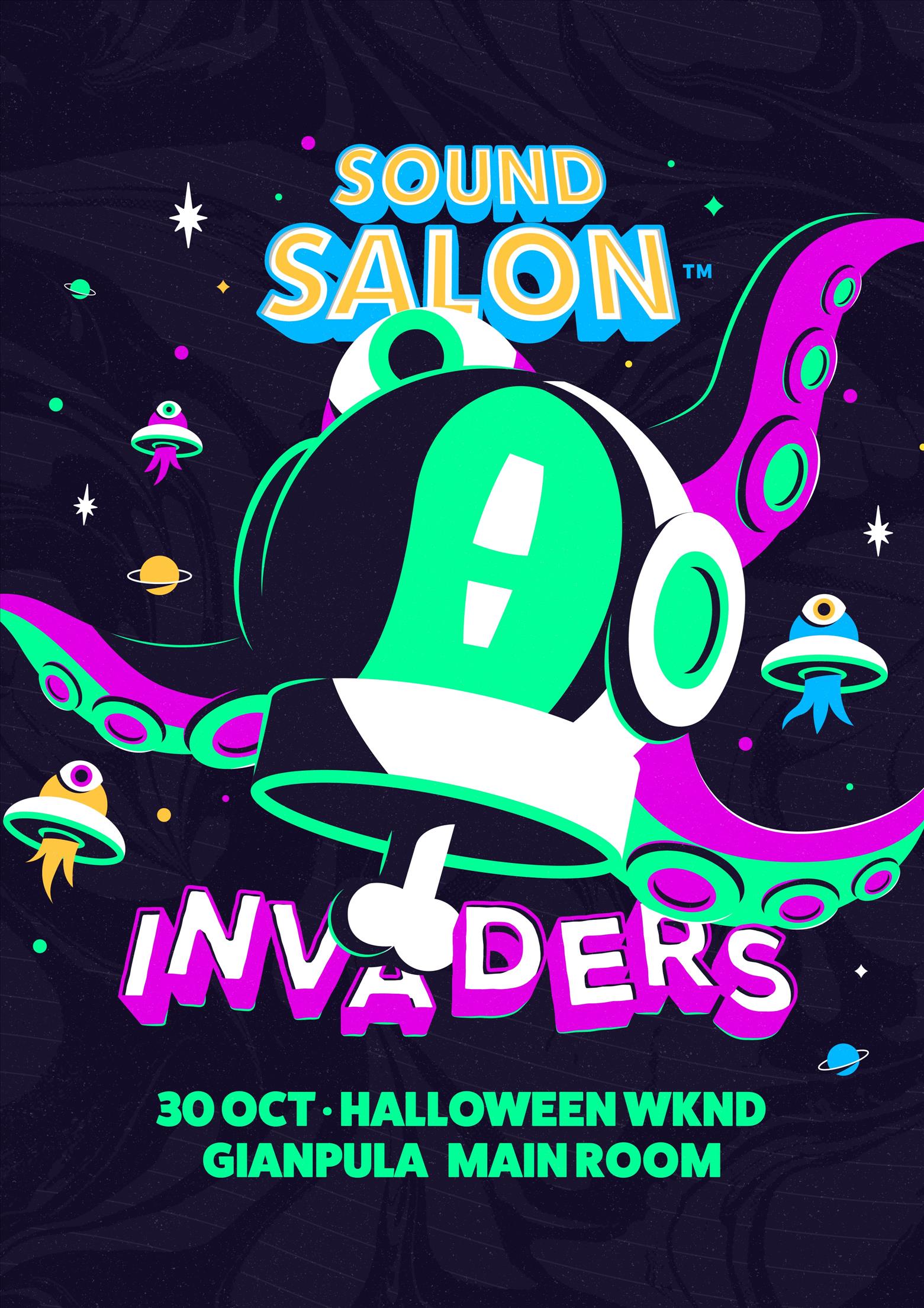 SOUND SALON presents INVADERS [HALLOWEEN SPECIAL] poster
