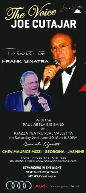 The Voice Joe Cutajar - Tribute to Frank Sinatra poster