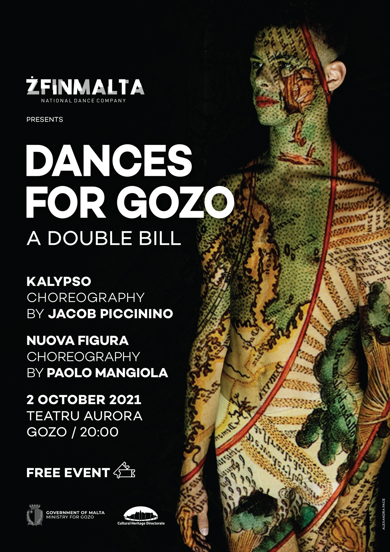 Dances for Gozo by Żfin Malta poster