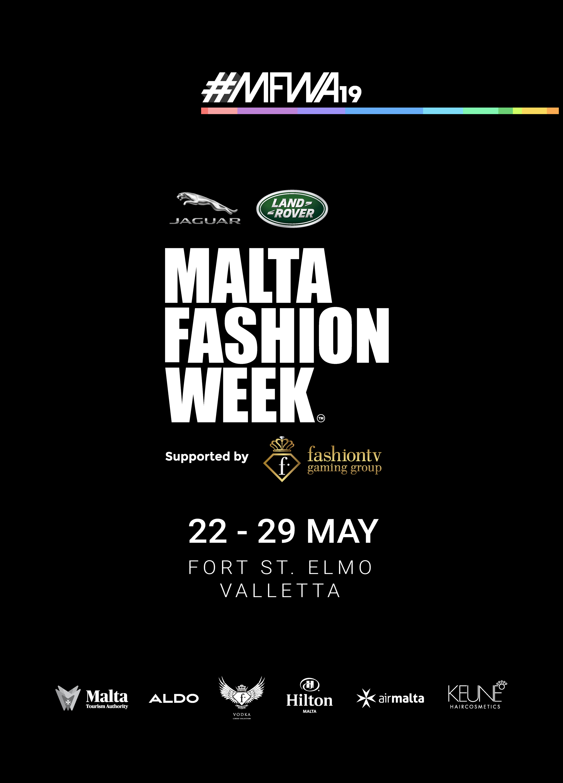 Malta Fashion Week 2019 poster