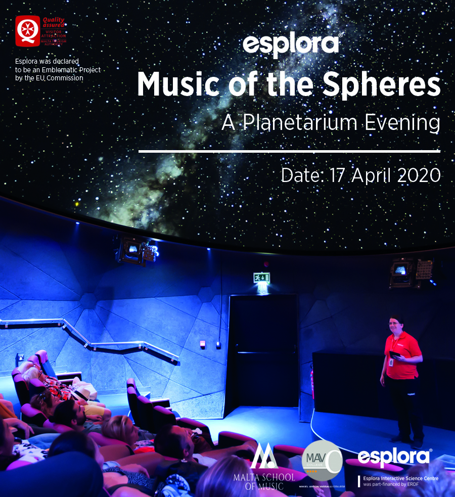 Music of the Spheres: A Planetarium Evening poster