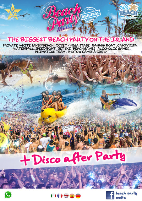 The Beach Party Malta poster