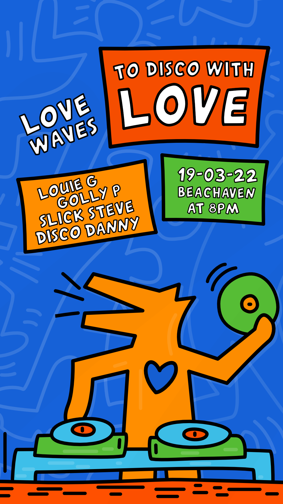 Love Waves: To Disco with Love poster