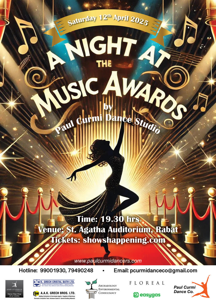 A night at the Music Awards poster