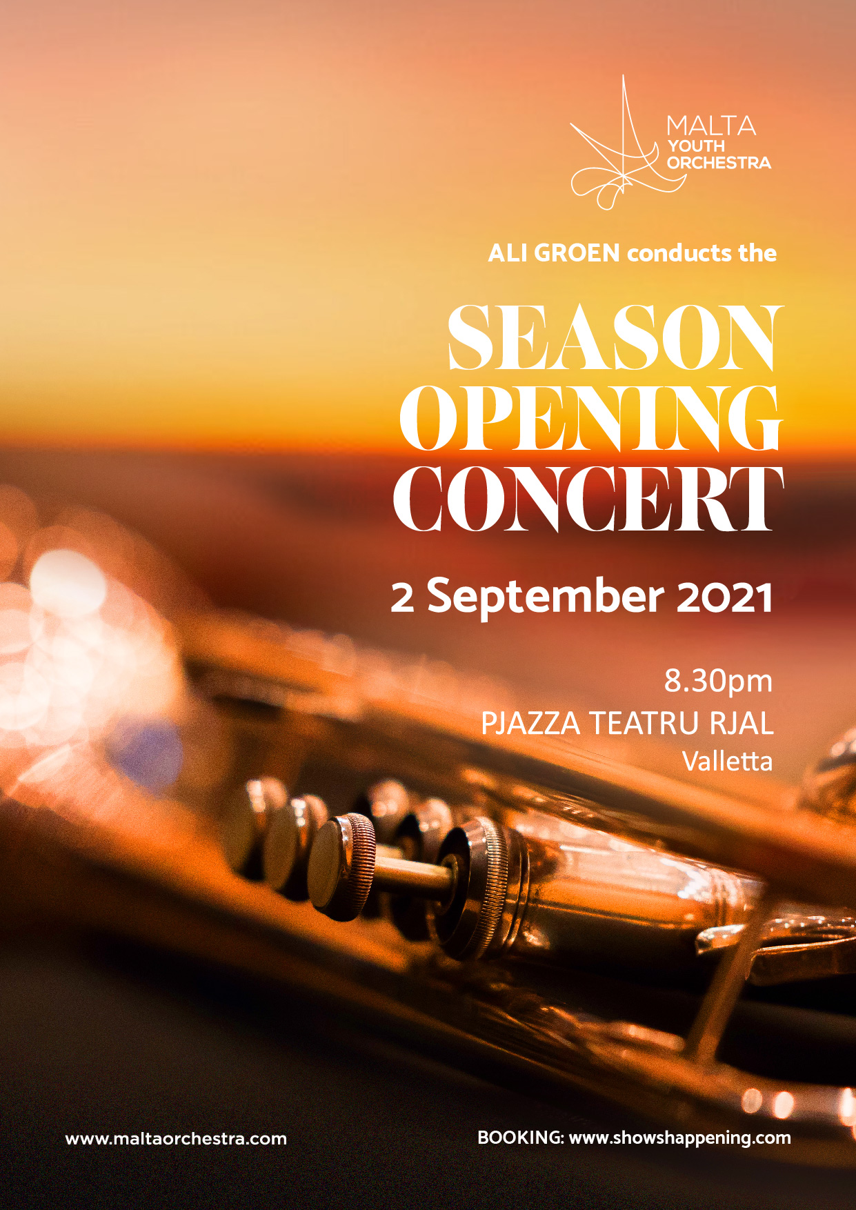 MYO Season Opening Concert poster