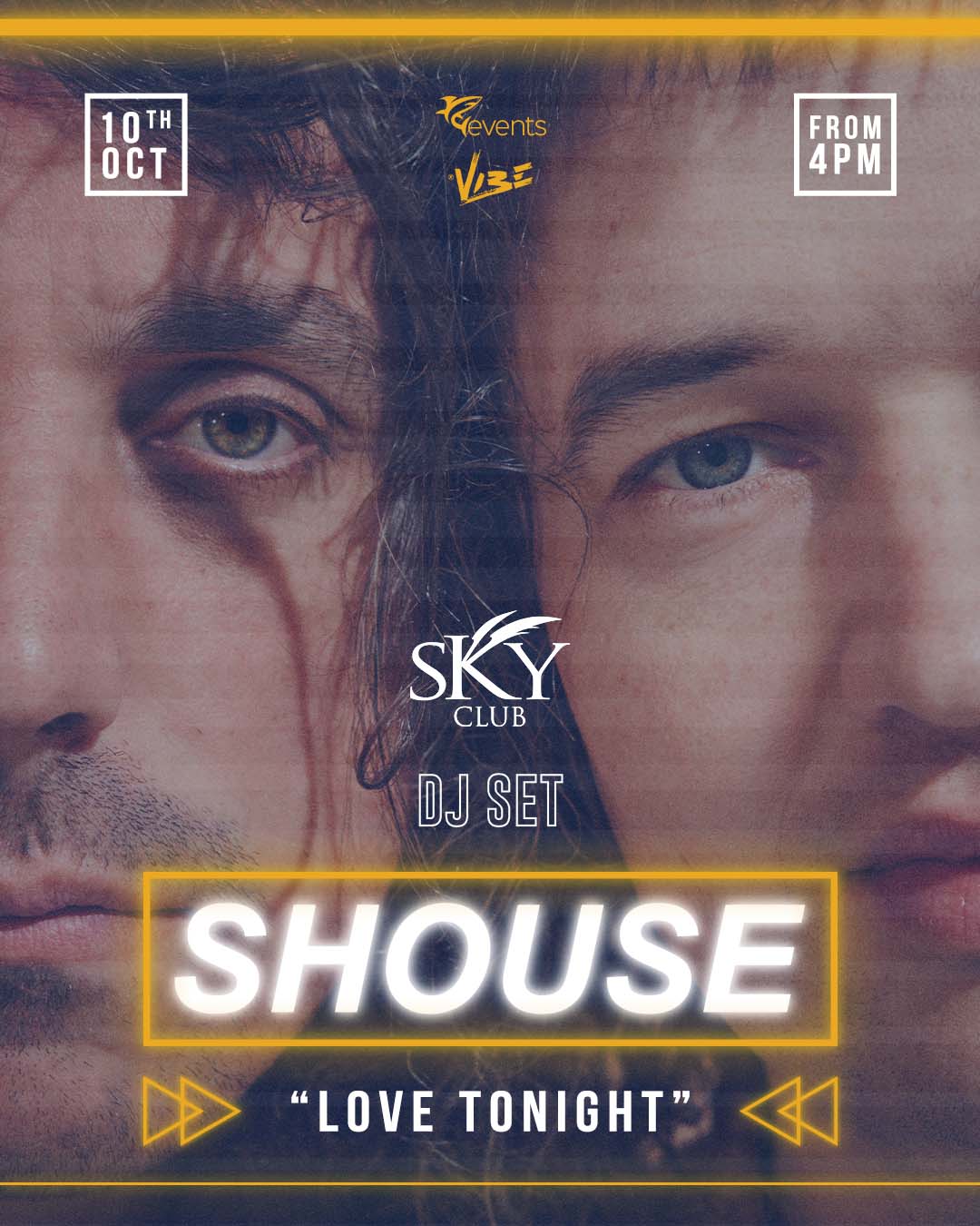 SHOUSE at Sky Club poster