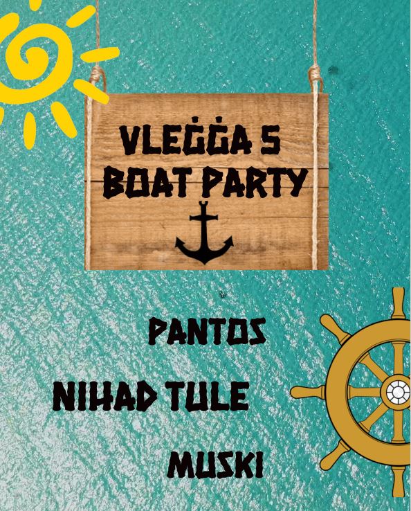 Vleġġa 5 - Boat Party poster