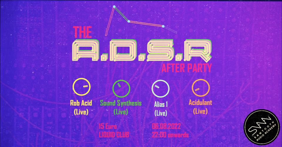 A.D.S.R After Party w/ Rob Acid poster