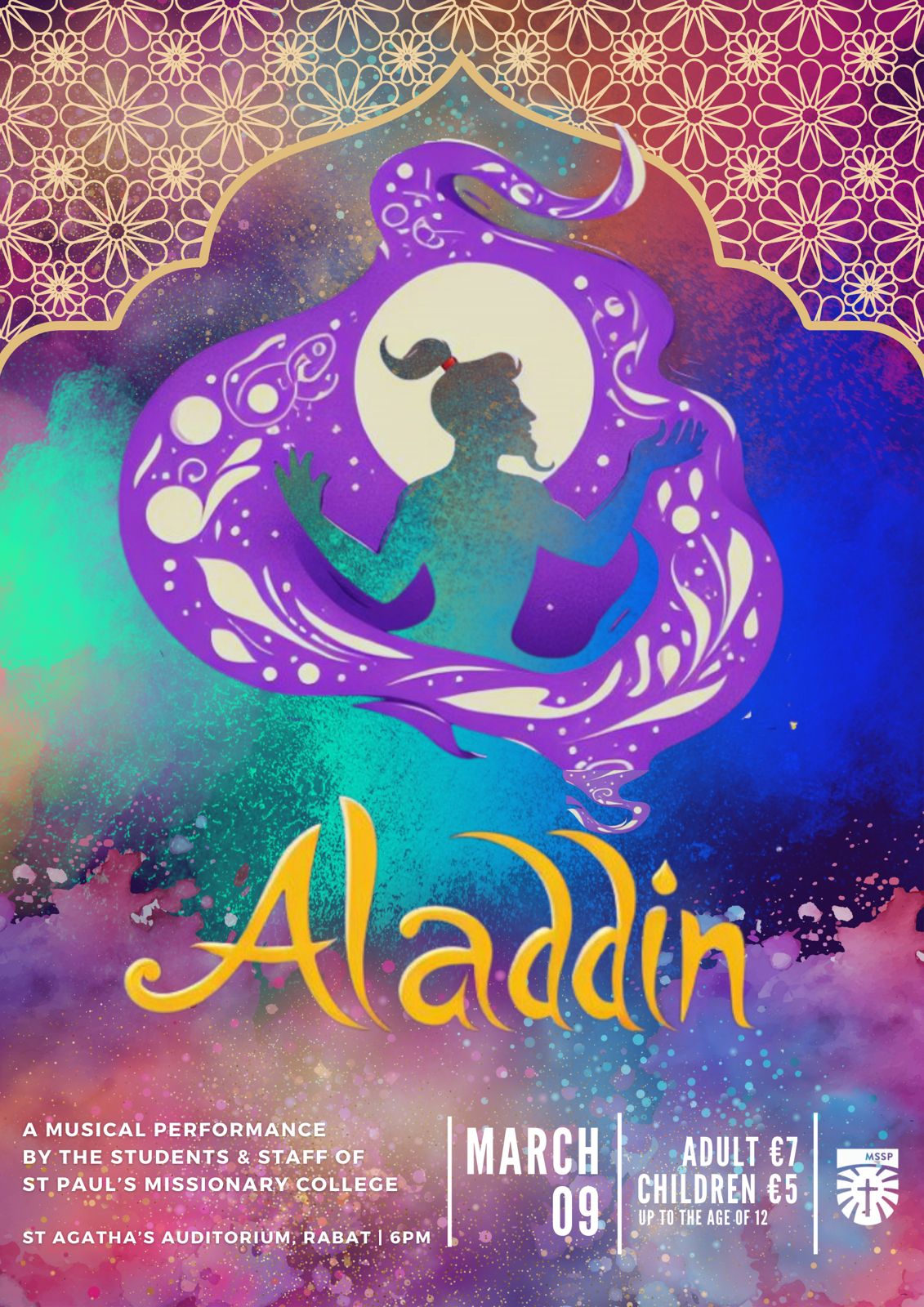 Aladdin - A Musical Performance poster