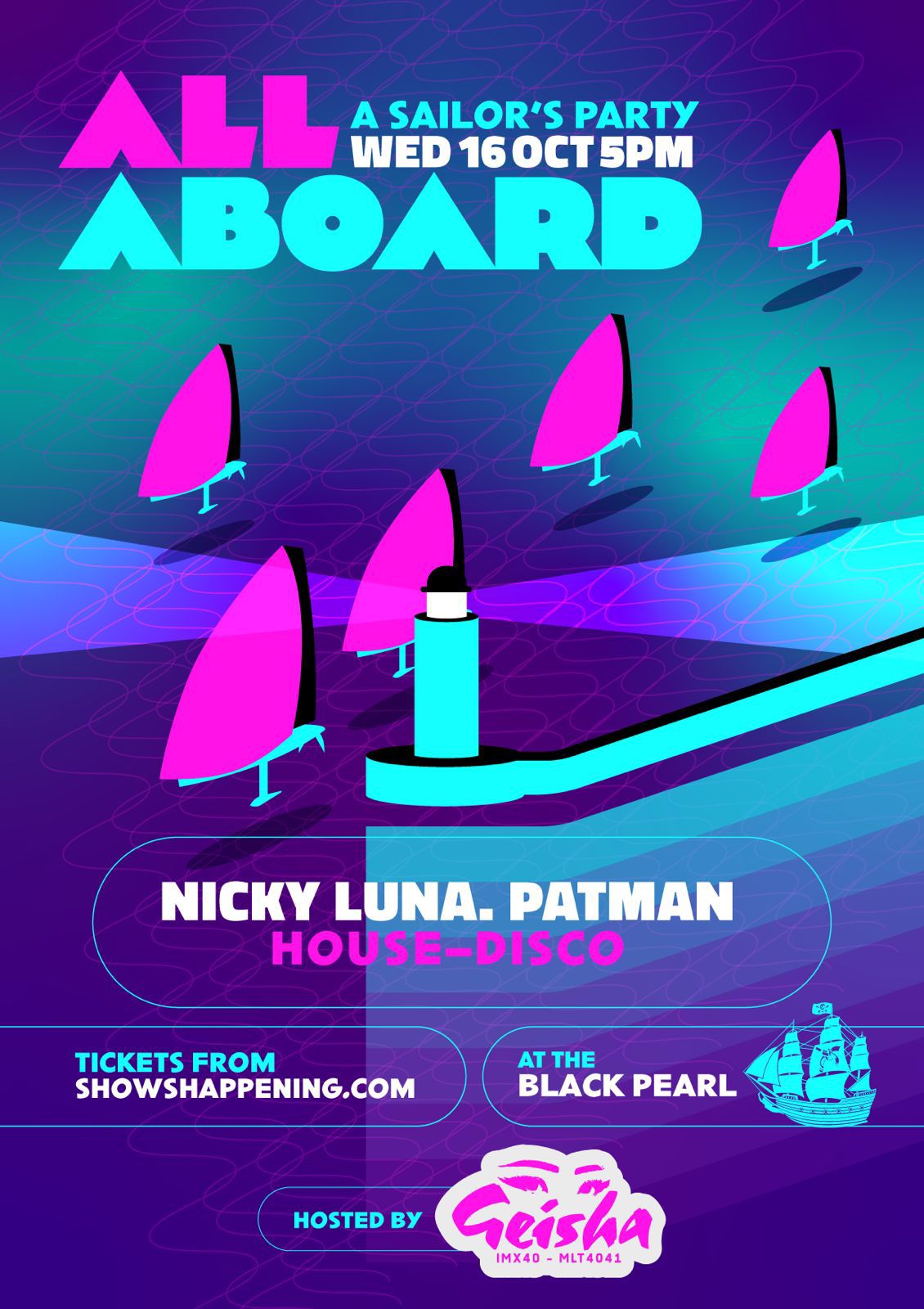 All Aboard #1 poster