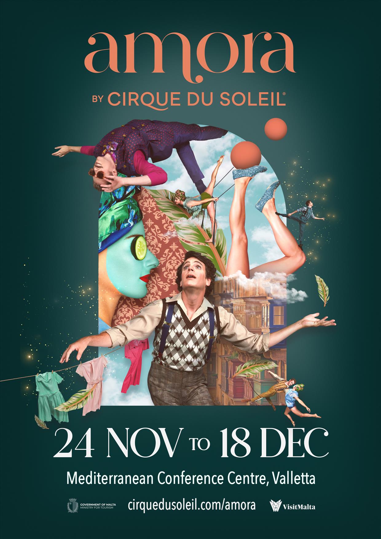 AMORA by Cirque du Soleil poster