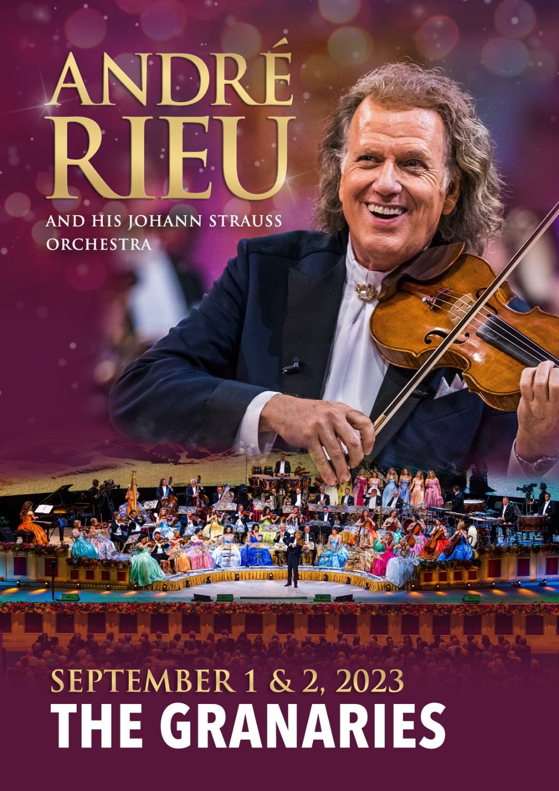 André Rieu Live in concert - Malta poster