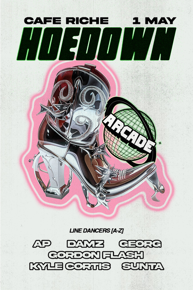 Arcade - HOEDOWN [1st of May - day event] poster