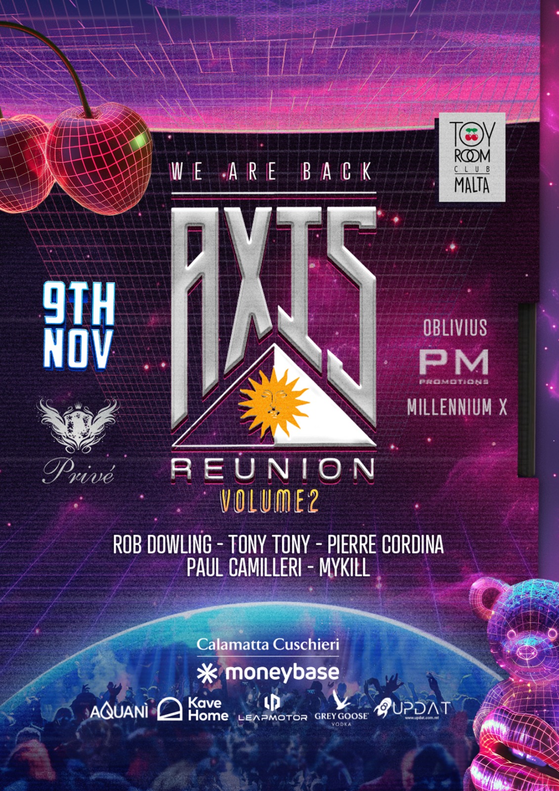 AXIS REUNION Volume 2 poster