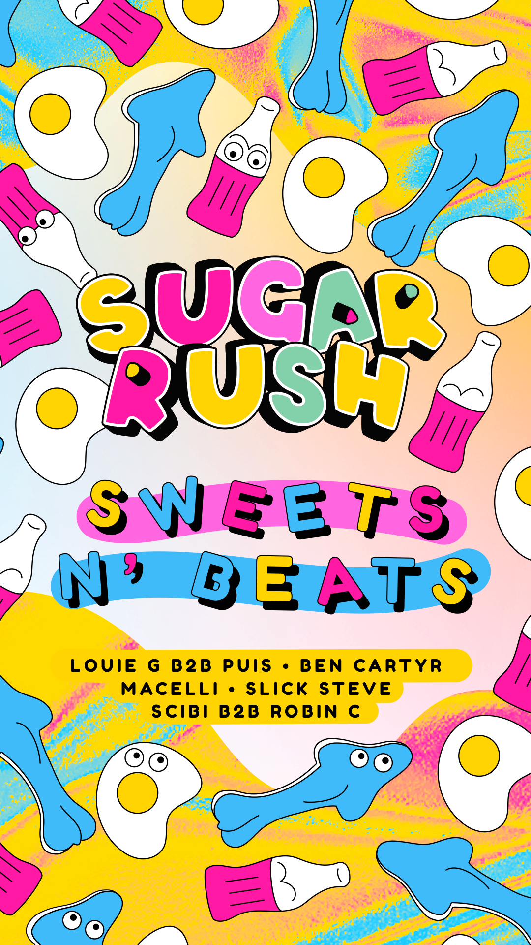 Sugar Rush -  Sweets N' Beats [17th June] poster