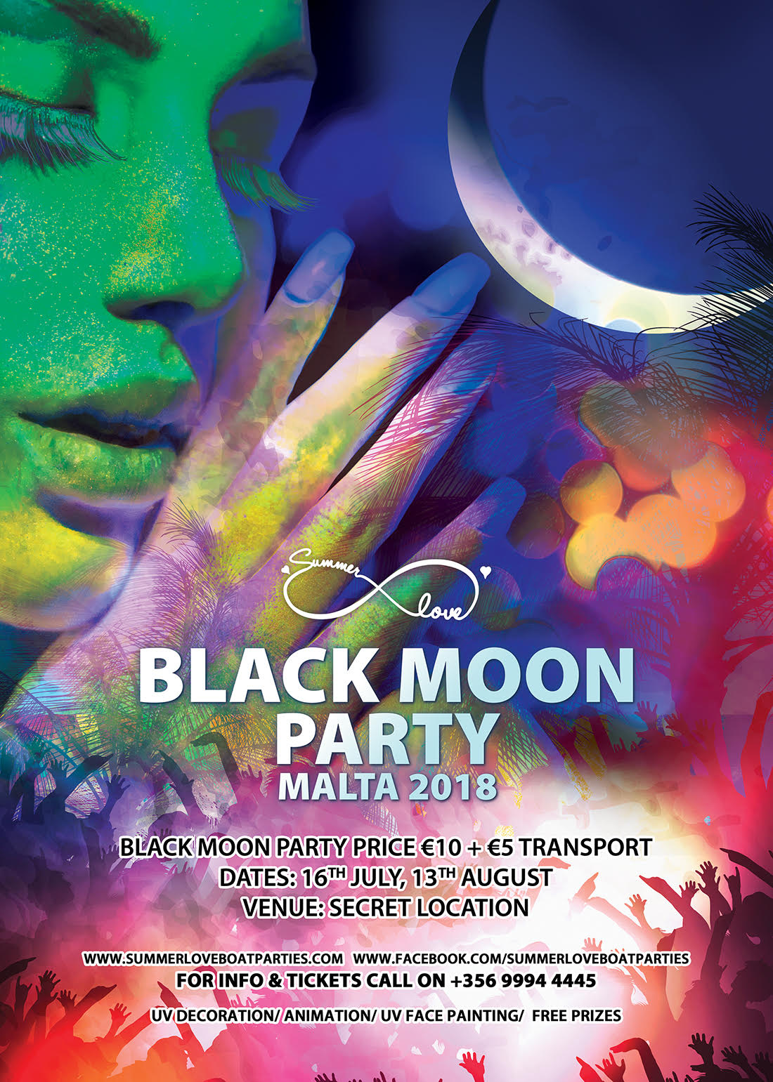 Black Moon Party poster