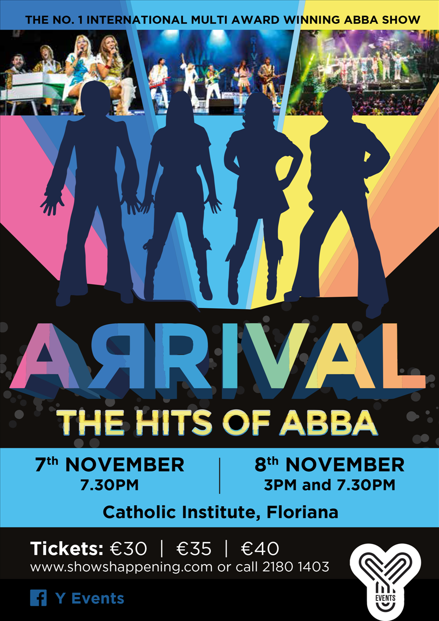 ARRIVAL - the Hits of ABBA poster