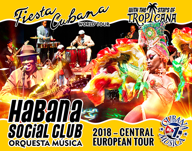 Fiesta Cubana - Habana Social Club European Tour poster