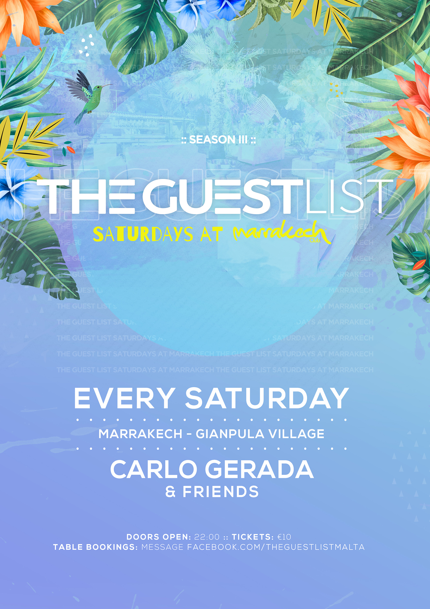 The Guest list poster