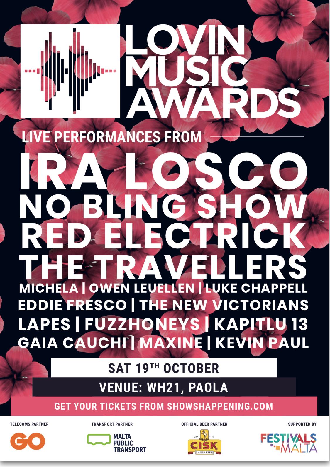 Lovin Music Awards poster