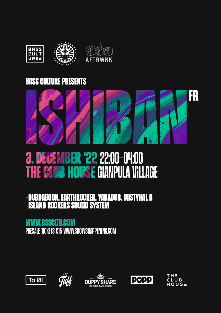BASS CULTURE PRESENTS ISHIBAN (FR) poster