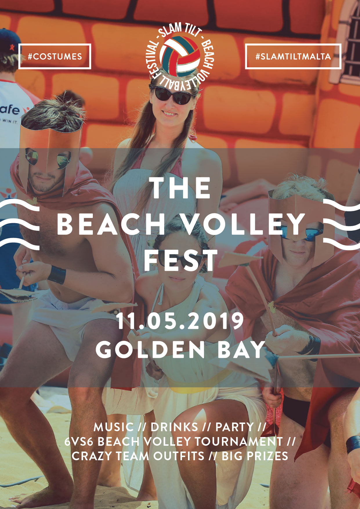 Slam Tilt - The Beach Volley Fest 2019 poster