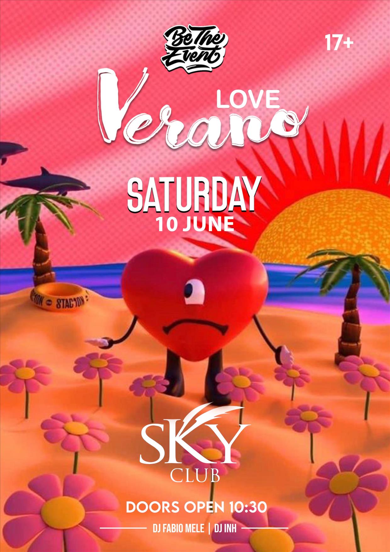 BE THE EVENT PRESENTS LOVE VERANO poster