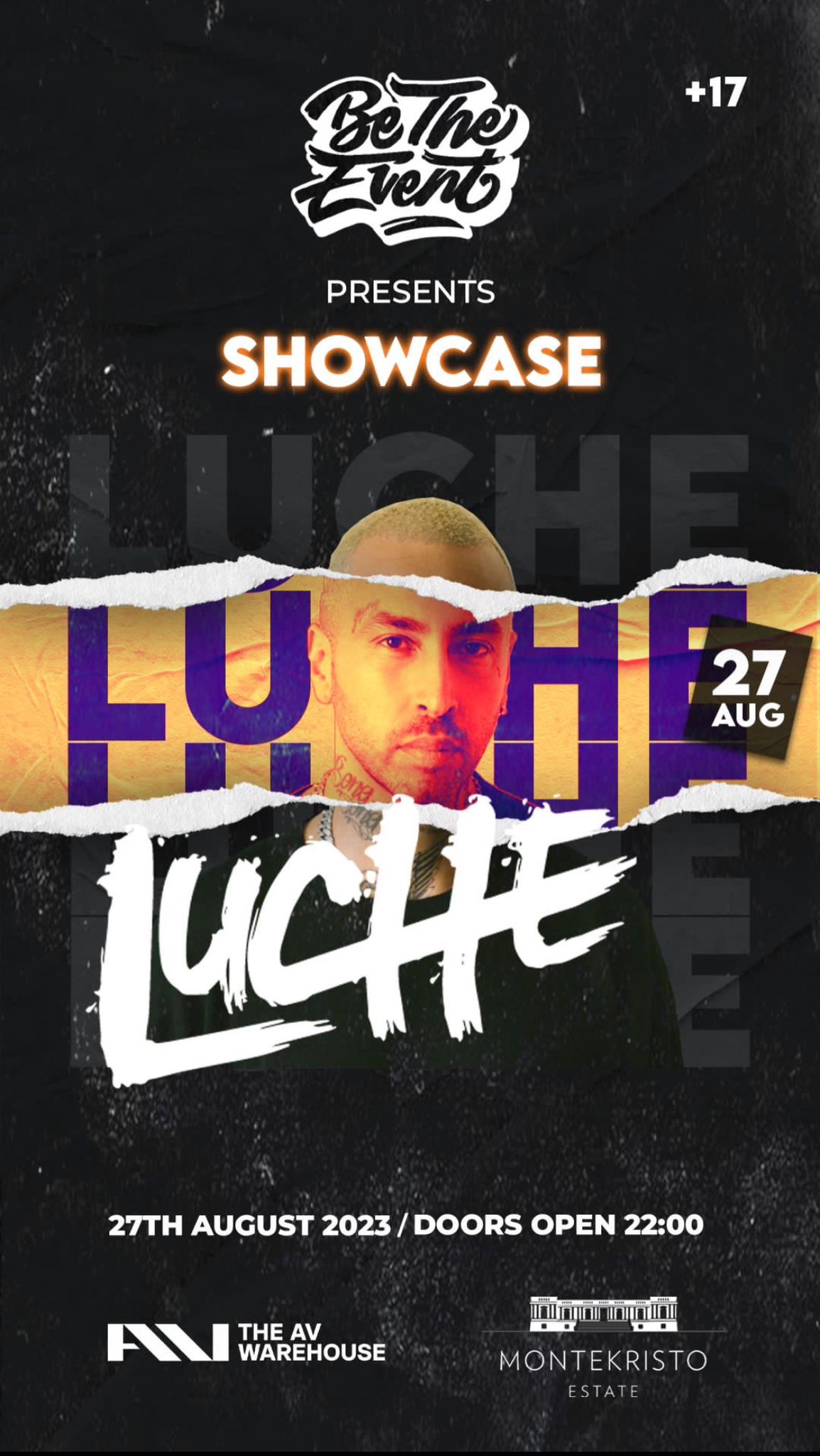 BE THE EVENT PRESENTS LUCHÈ poster