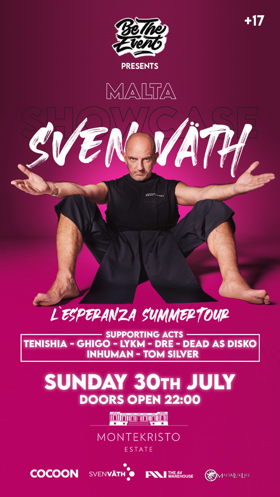 Be The Event Presents Showcase - Sven Vath poster