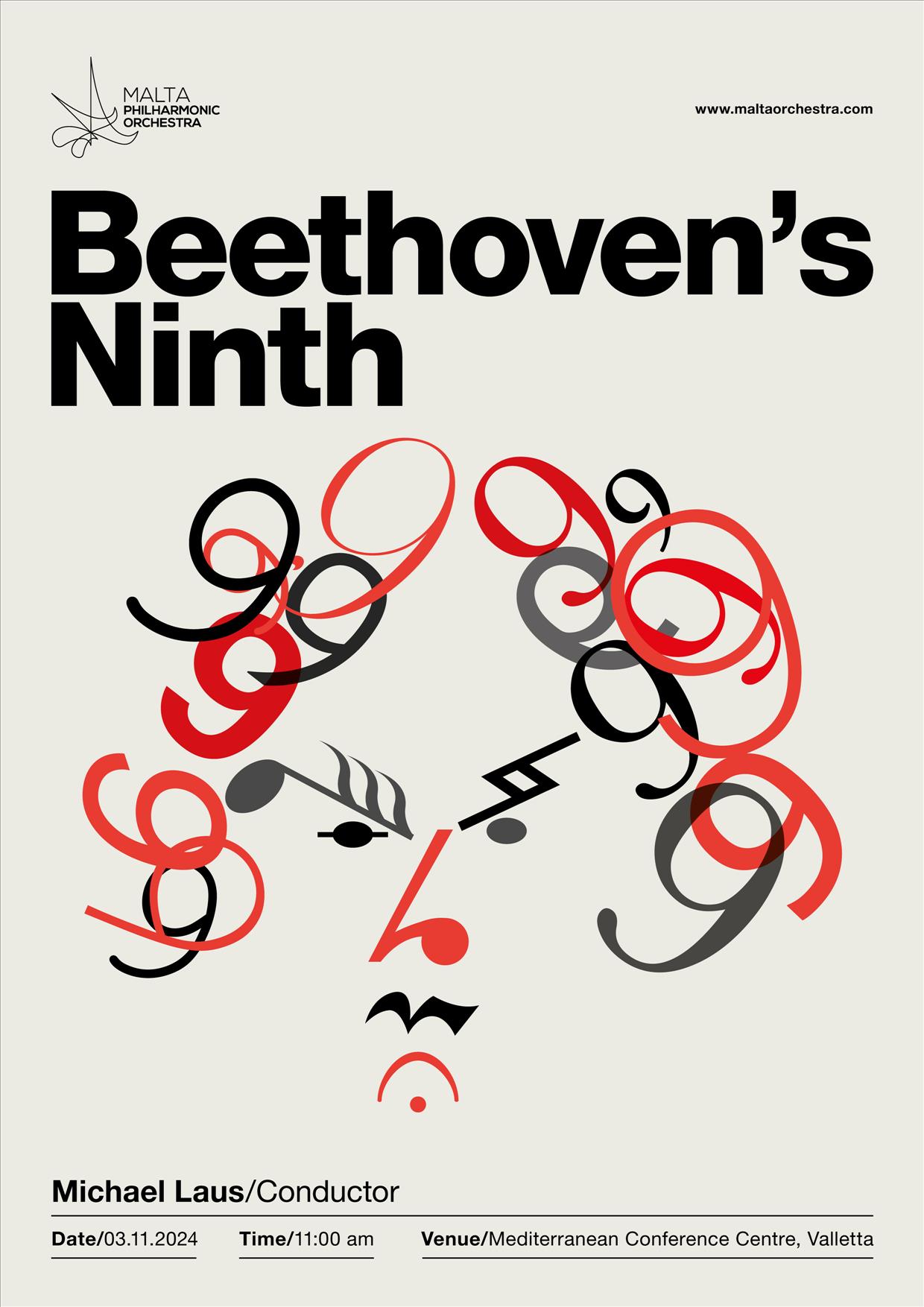 Beethoven Ninth poster