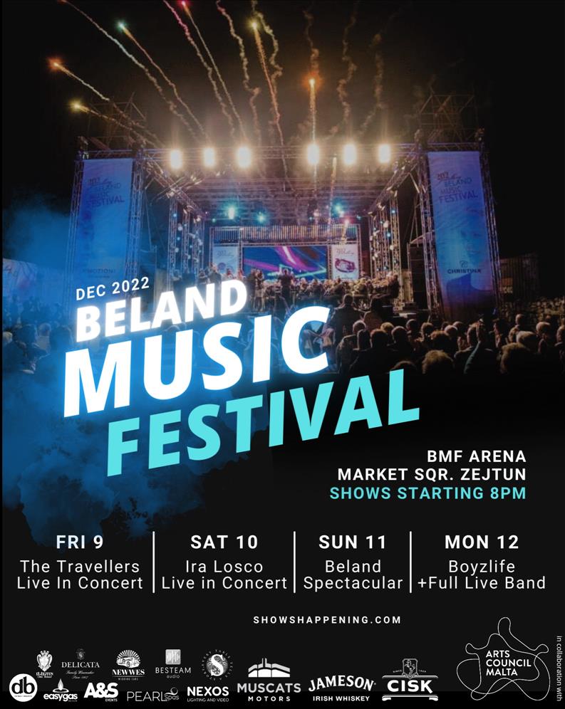 Beland Music Festival poster