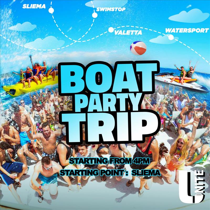 Boat Party from Unite Events poster