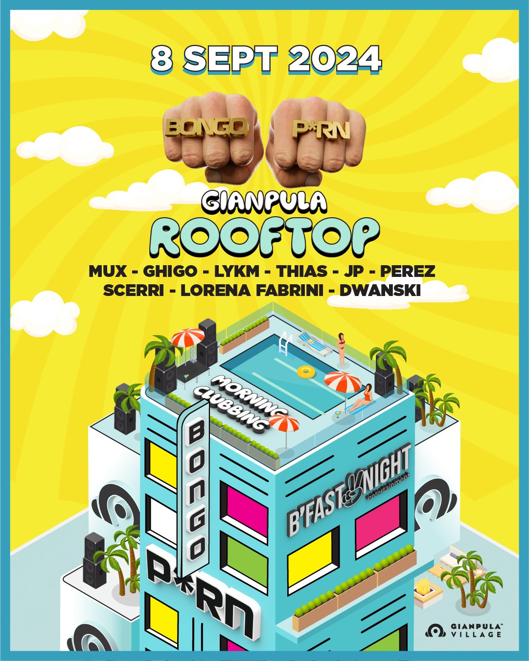 BONGO PORN • SUMMER CLOSING • GIANPULA ROOFTOP