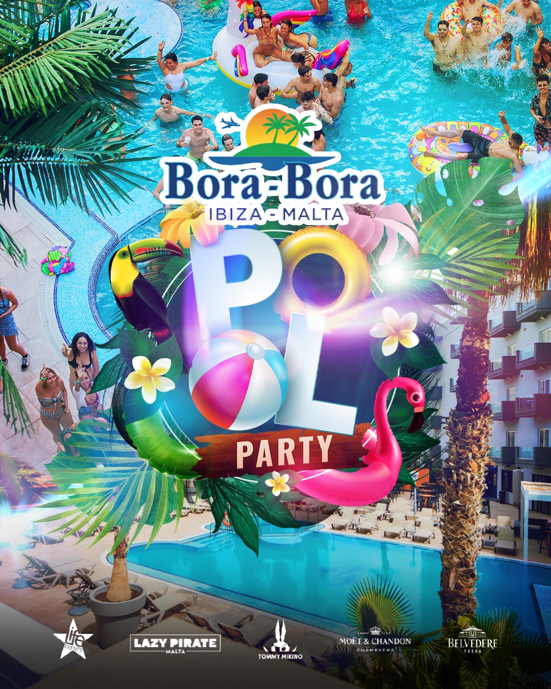 Bora Bora Pool Party poster