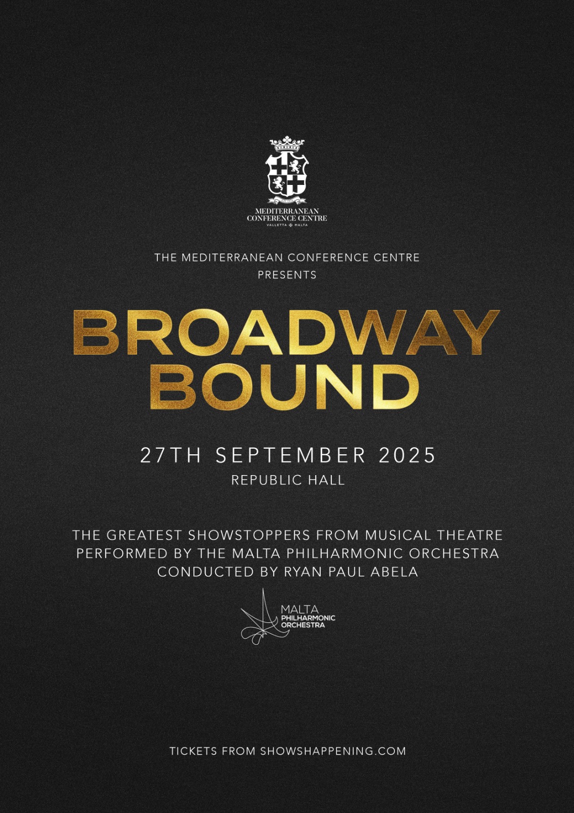 BROADWAY BOUND poster