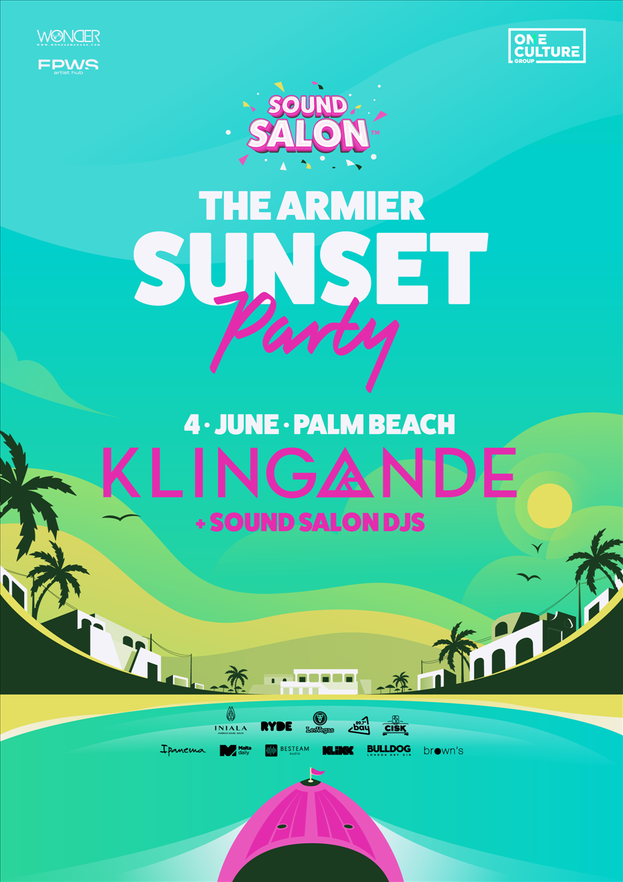 SOUND SALON - THE ARMIER SUNSET PARTY feat. KLINGANDE poster