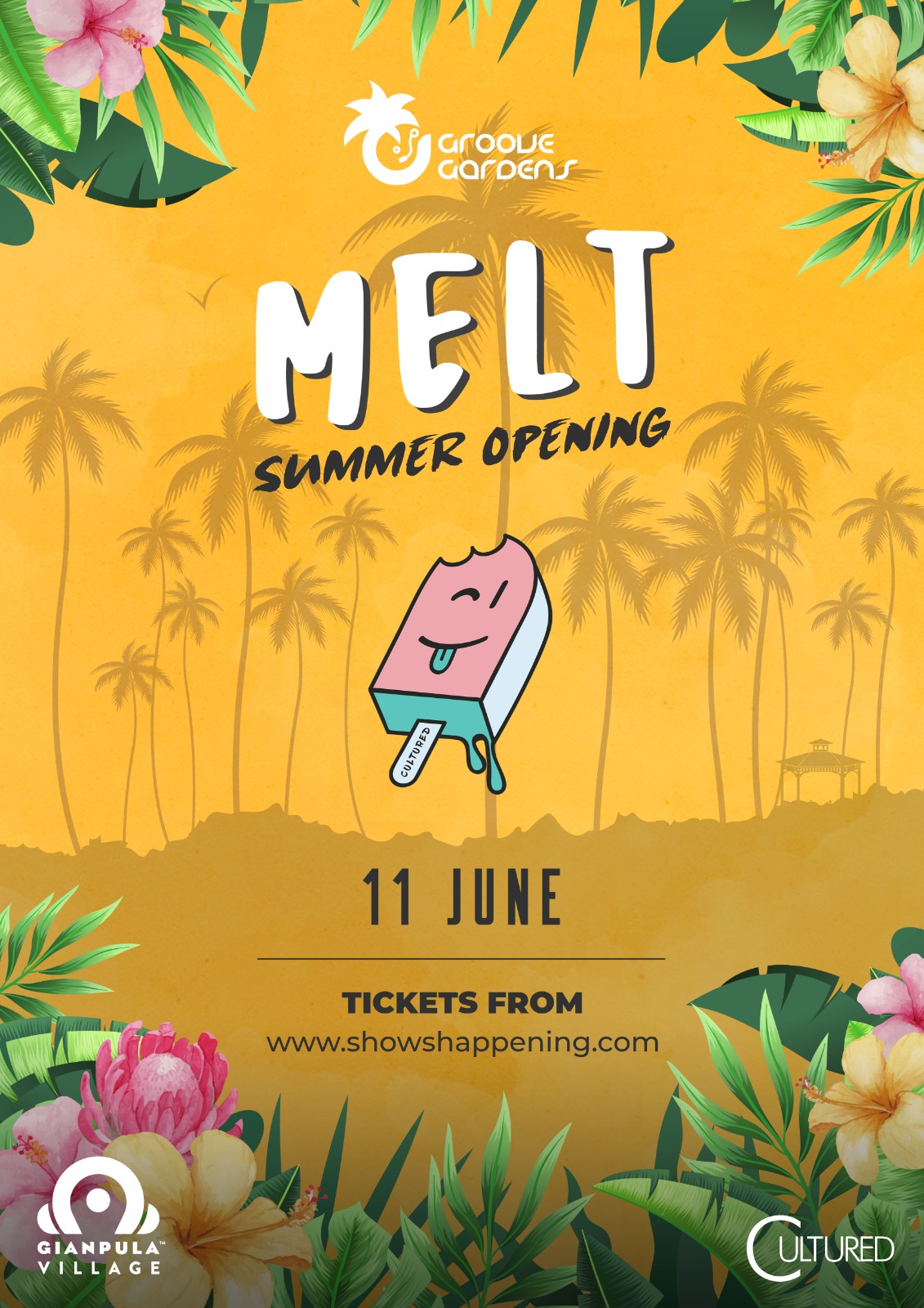 MELT [SUMMER OPENING] poster