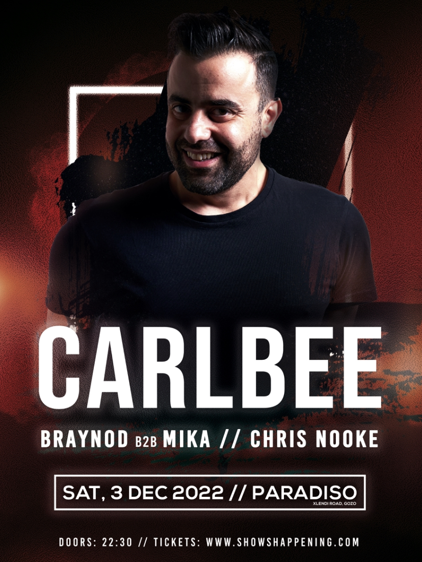 CARLBEE | Club Paradiso poster