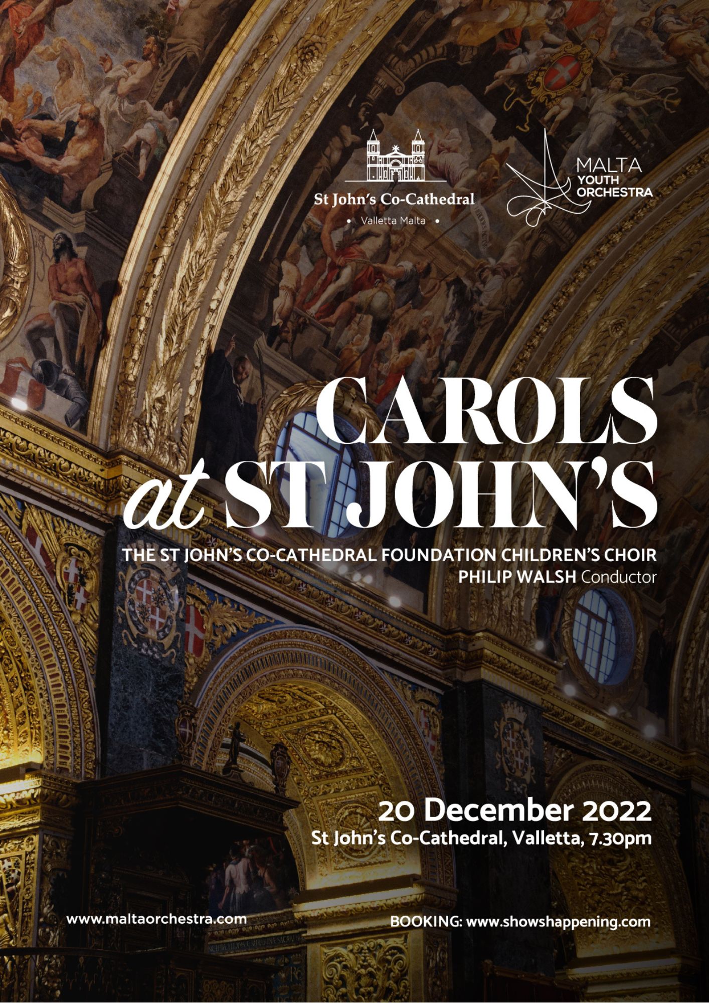 Carols at St John's poster